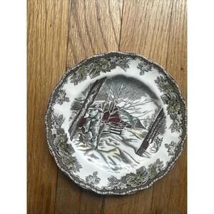 Johnson Brothers Friendly Village Sugar Maoles Bread & Butter  Dessert Plate